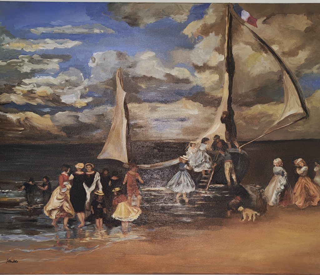 Powrót z morskiej wycieczki, Pierre August Renoir: 60/73