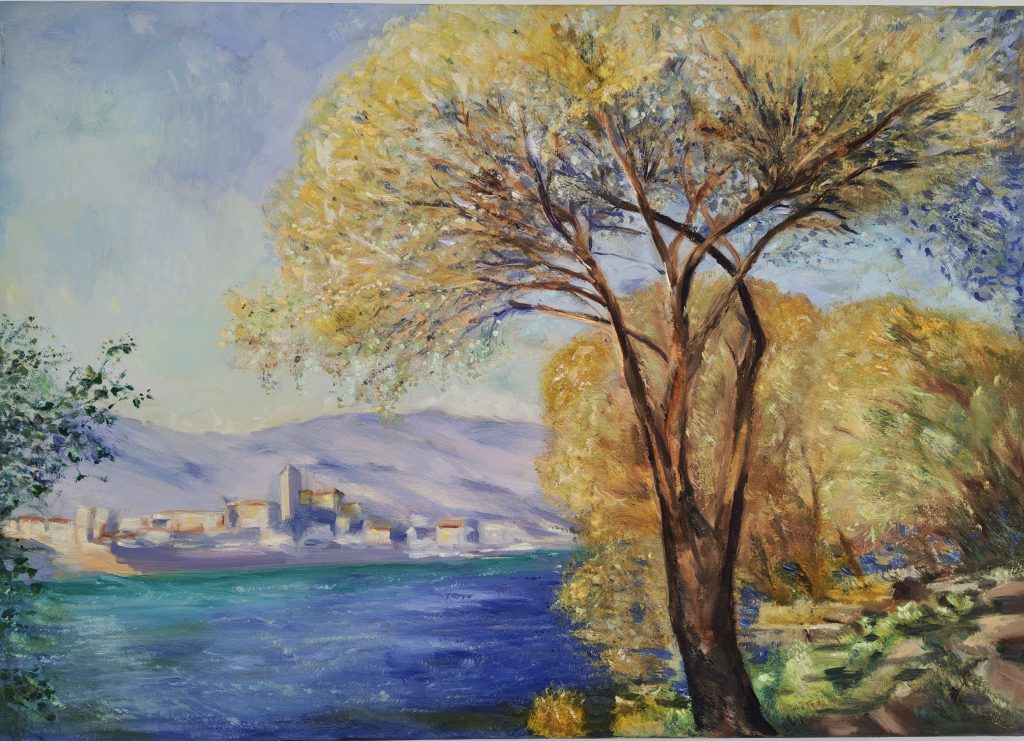 Kopia obrazu Claud Monet, pejzaż morski
